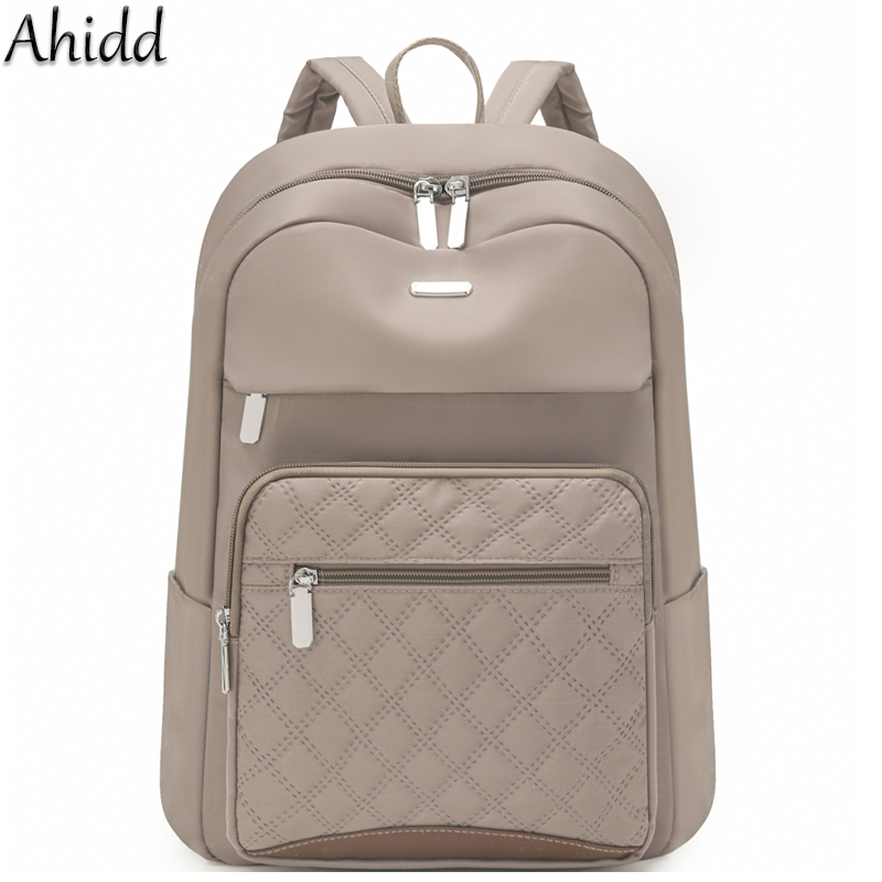 패션 격자 무늬 통근 데이 팟 여성 방수 나일론 배낭  - Fashion Backpack Women 리뷰 및 가격