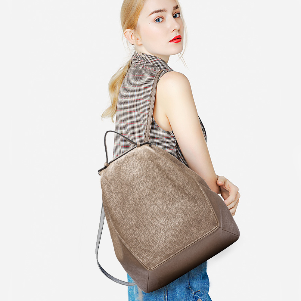Zency 여성 100% 정품 가죽 도난 방지 배낭 여 - Leather Backpack Vintage 리뷰 및 가격