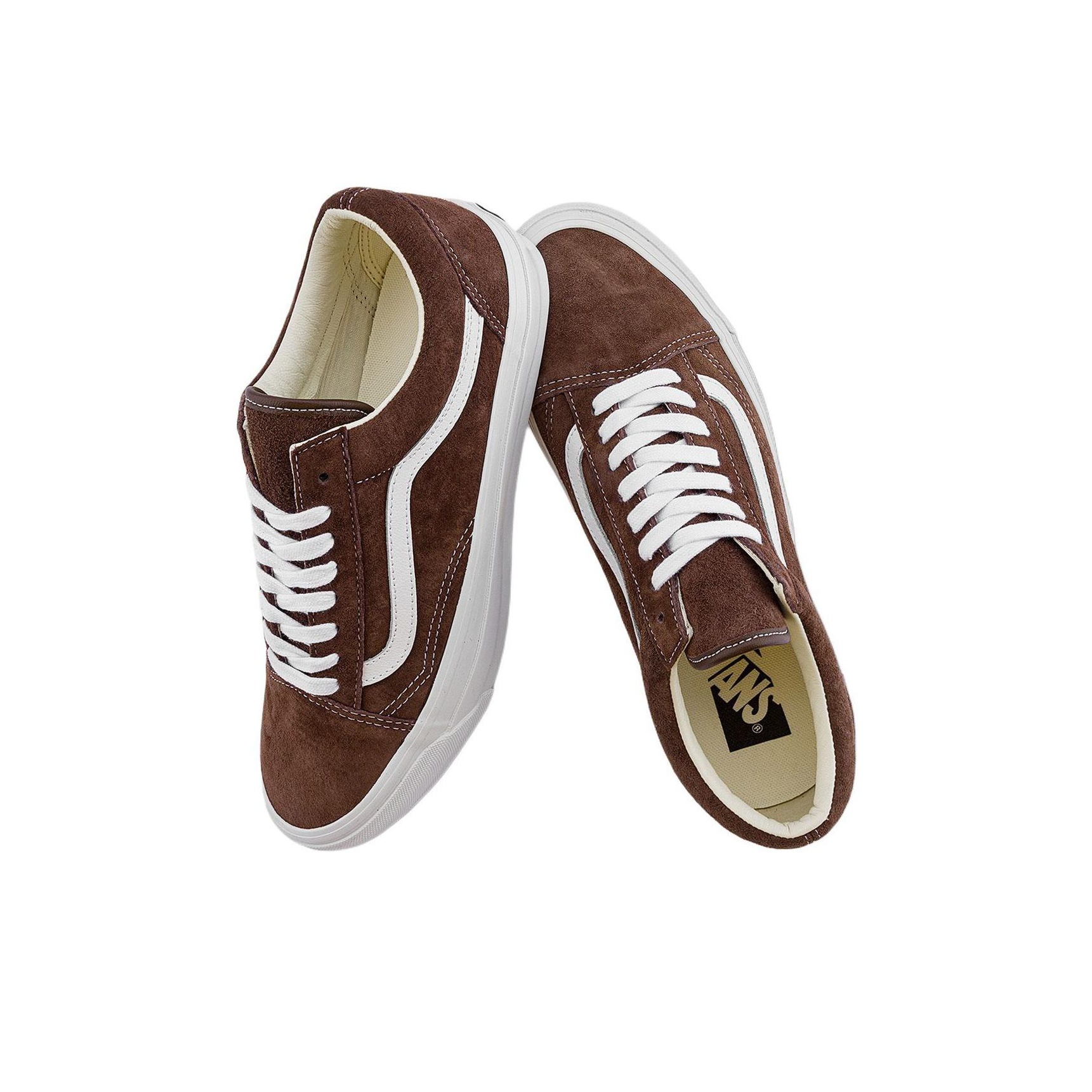 밴스 올드 스쿨 로우탑 스케이트보드 슈즈 유니섹스 브라 - Vans Shoes Old Skool 리뷰 및 가격
