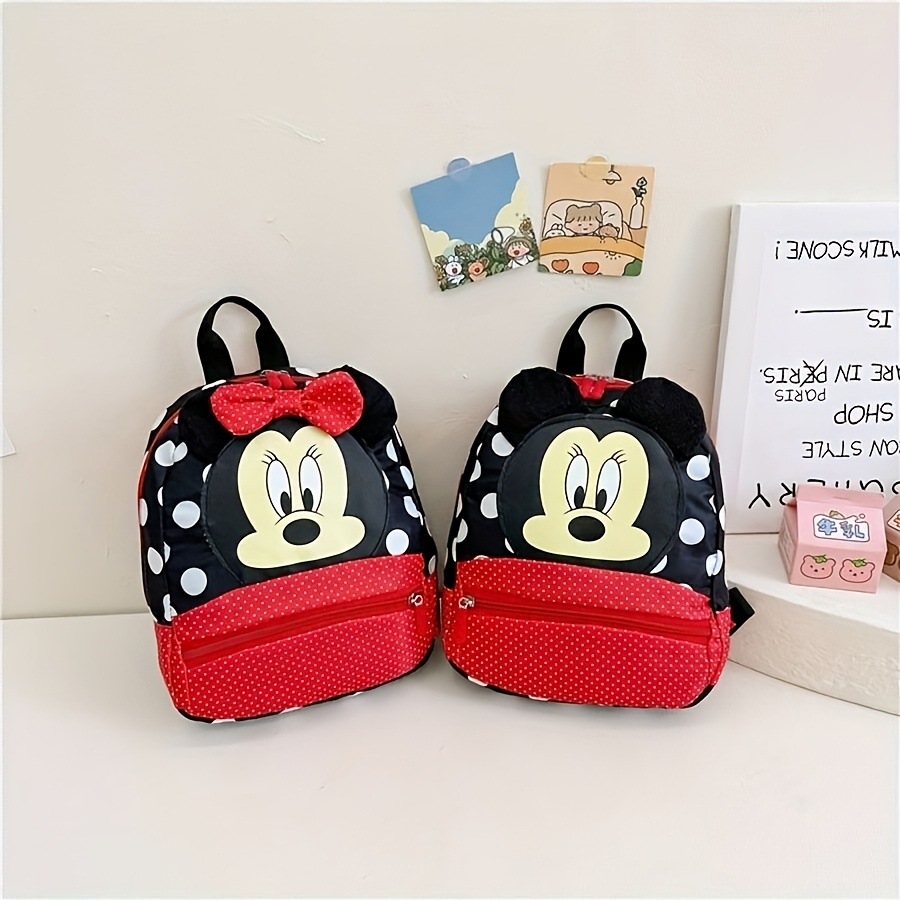 메스카 만화 쥐 캐릭터 프린트 백팩 카와이 컬러블록 스 - Fashion Backpack Women 리뷰 및 가격