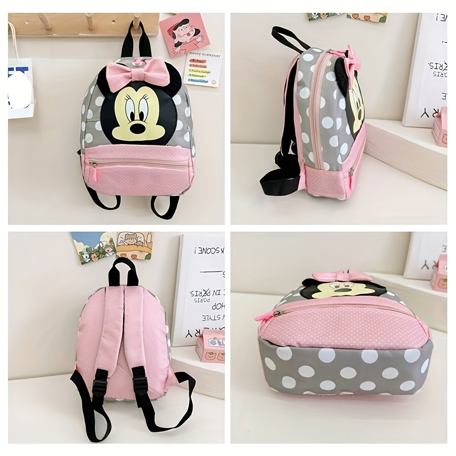 메스카 만화 쥐 캐릭터 프린트 백팩 카와이 컬러블록 스 - Fashion Backpack Women 리뷰 및 가격