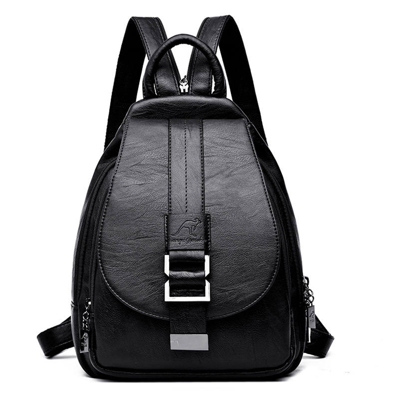 디자이너 여성용 가죽 백팩, 십대 소녀용 학교 가방,  - Leather Backpack Vintage 리뷰 및 가격