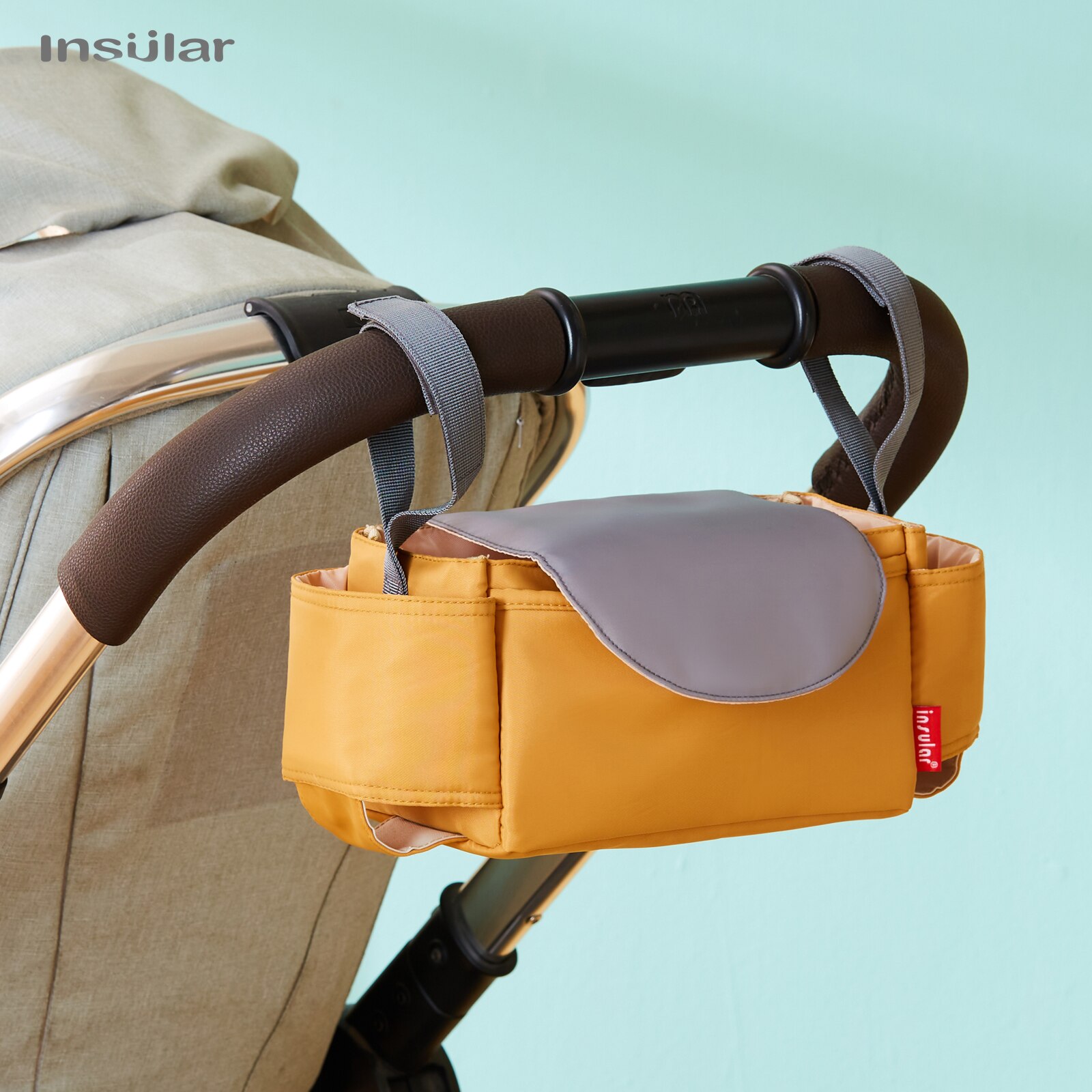 INSULAR 유모차 정리함 컵홀더가 있는 엄마 기저귀 - Backpack Diaper Bag 리뷰 및 가격
